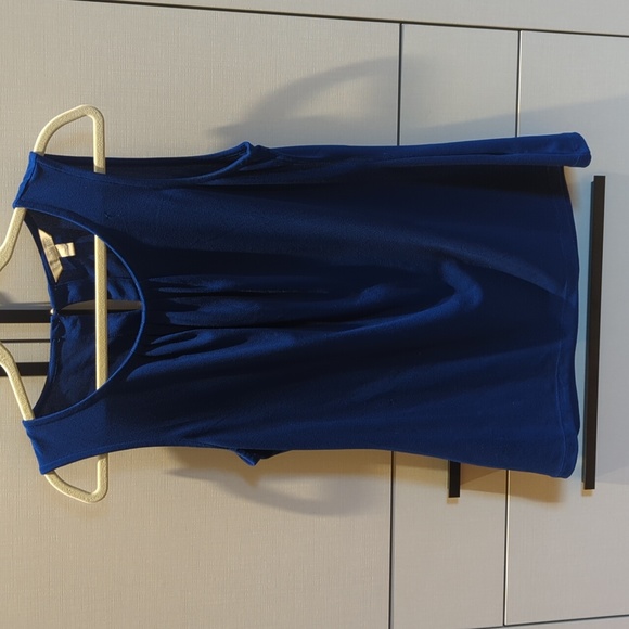 Banana Republic Sleeveless Blue Blouse - Picture 1 of 5